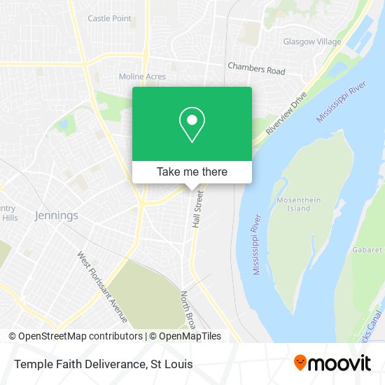 Mapa de Temple Faith Deliverance