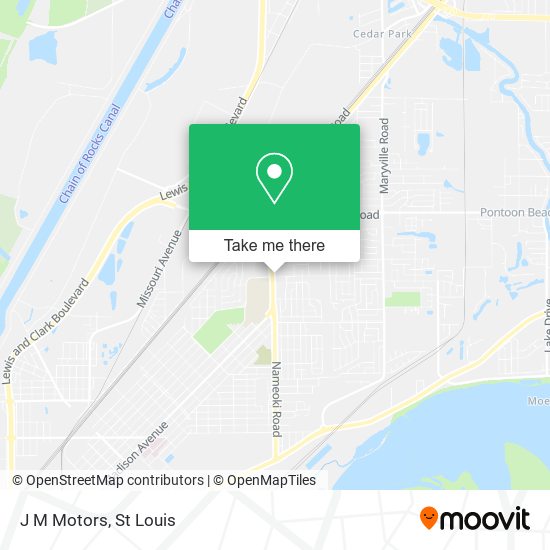 J M Motors map