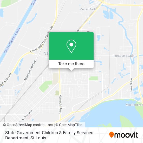 Mapa de State Government Children & Family Services Department