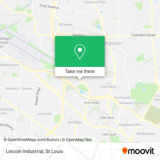 Lincoln Industrial map