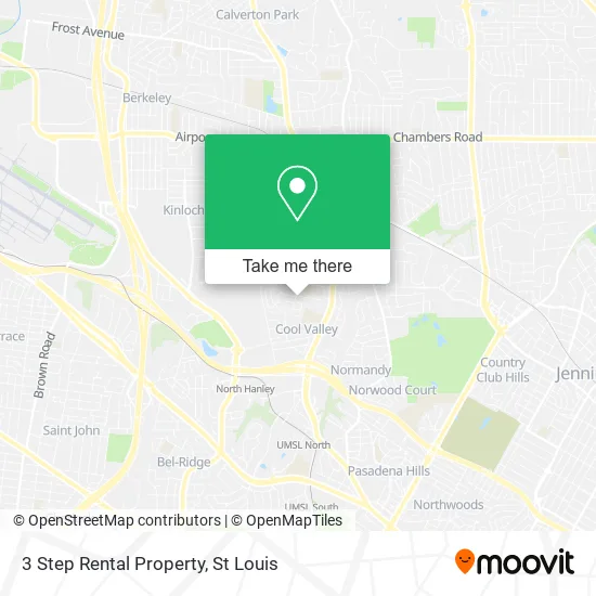 3 Step Rental Property map