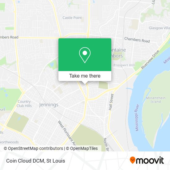 Coin Cloud DCM map