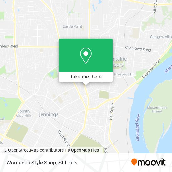 Mapa de Womacks Style Shop