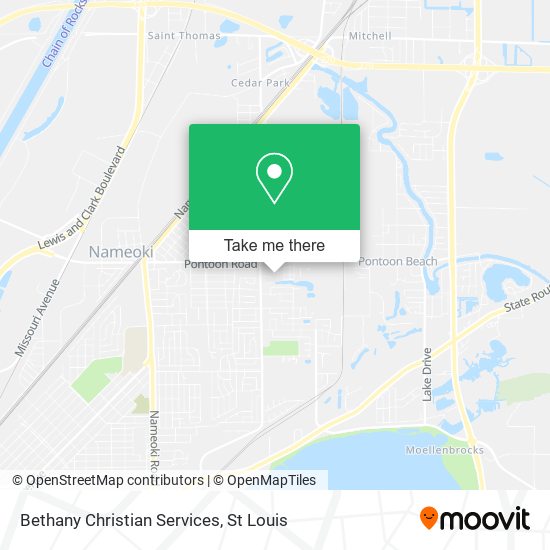 Mapa de Bethany Christian Services