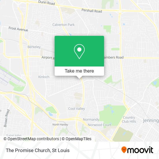 The Promise Church map