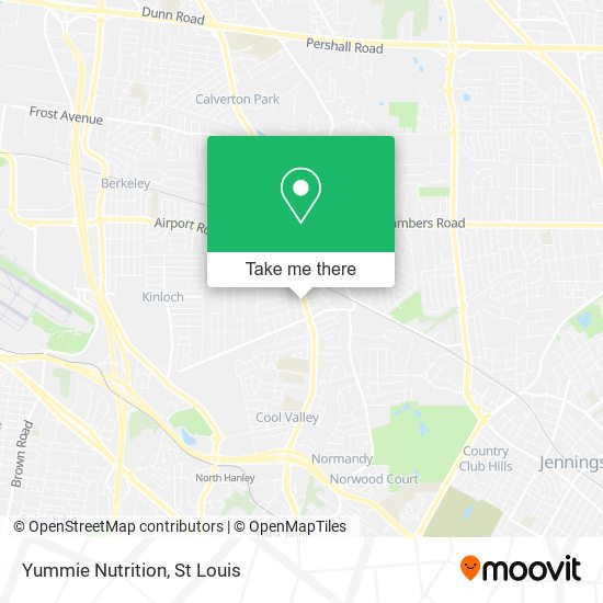 Mapa de Yummie Nutrition