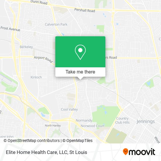 Mapa de Elite Home Health Care, LLC