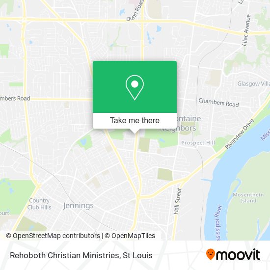Rehoboth Christian Ministries map