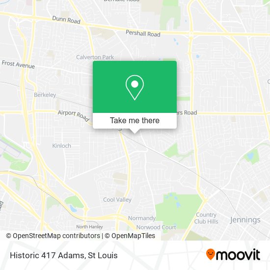 Historic 417 Adams map
