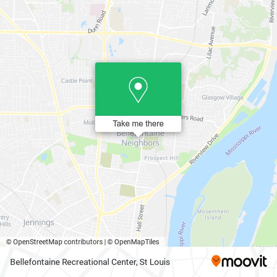 Bellefontaine Recreational Center map