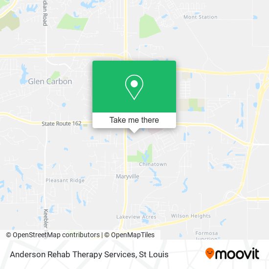 Mapa de Anderson Rehab Therapy Services