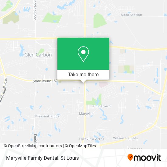 Mapa de Maryville Family Dental