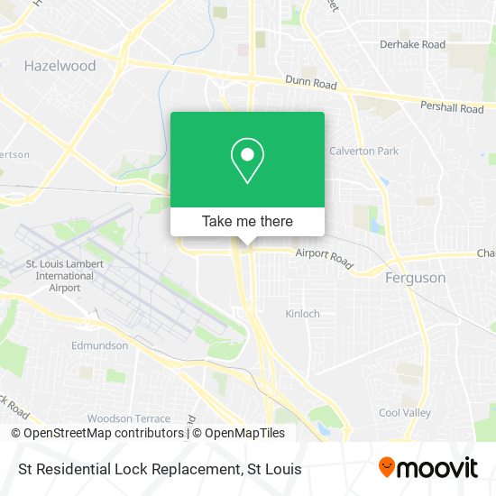 St Residential Lock Replacement map