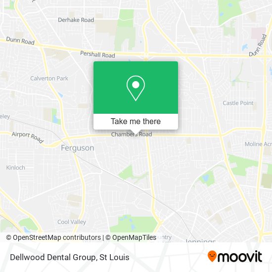 Mapa de Dellwood Dental Group