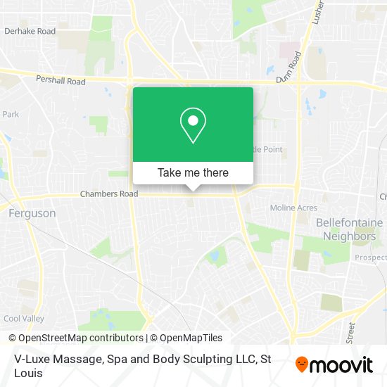 V-Luxe Massage, Spa and Body Sculpting LLC map