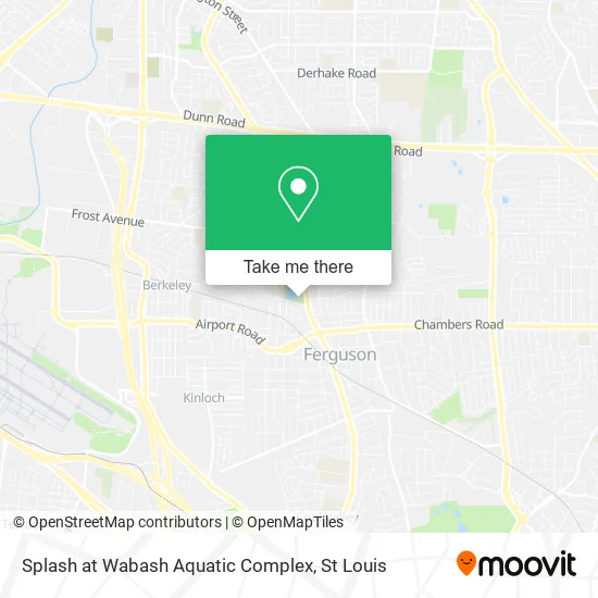 Splash at Wabash Aquatic Complex map