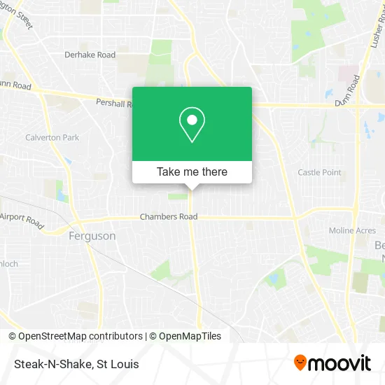 Mapa de Steak-N-Shake