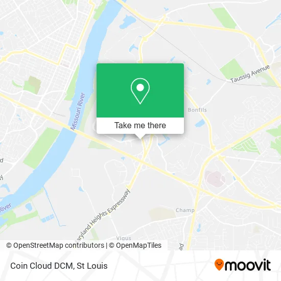 Mapa de Coin Cloud DCM