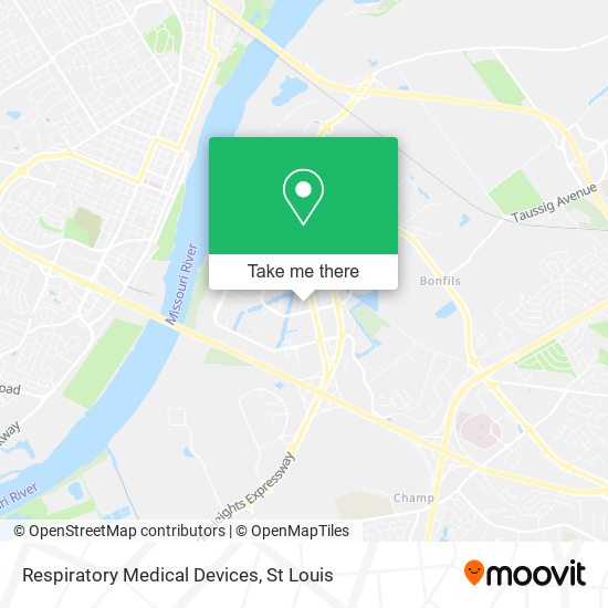 Respiratory Medical Devices map