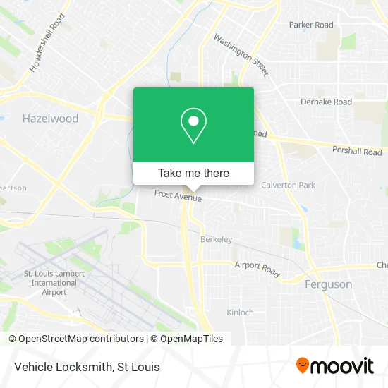 Vehicle Locksmith map
