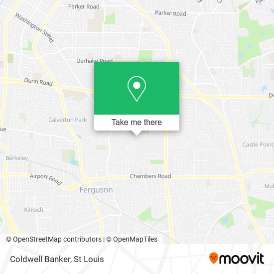 Mapa de Coldwell Banker