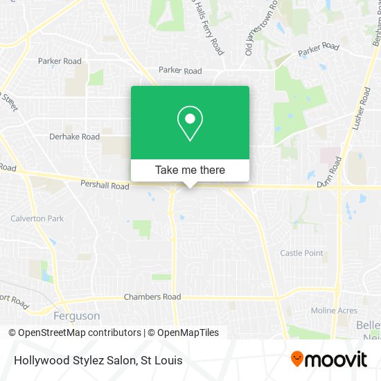 Hollywood Stylez Salon map