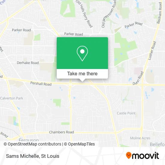 Sams Michelle map