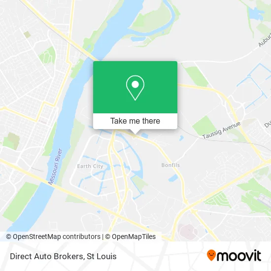 Direct Auto Brokers map