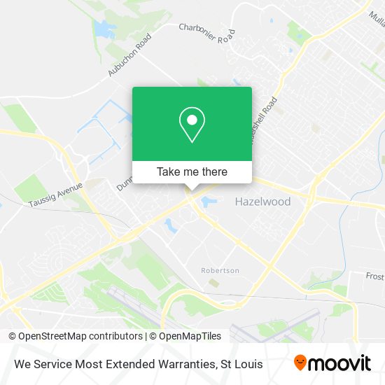 We Service Most Extended Warranties map