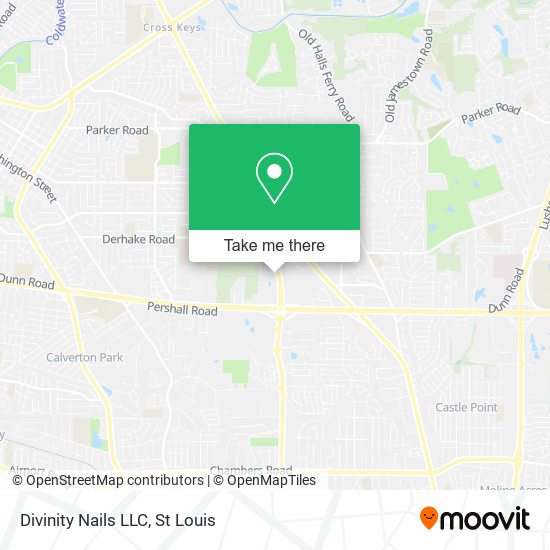 Divinity Nails LLC map