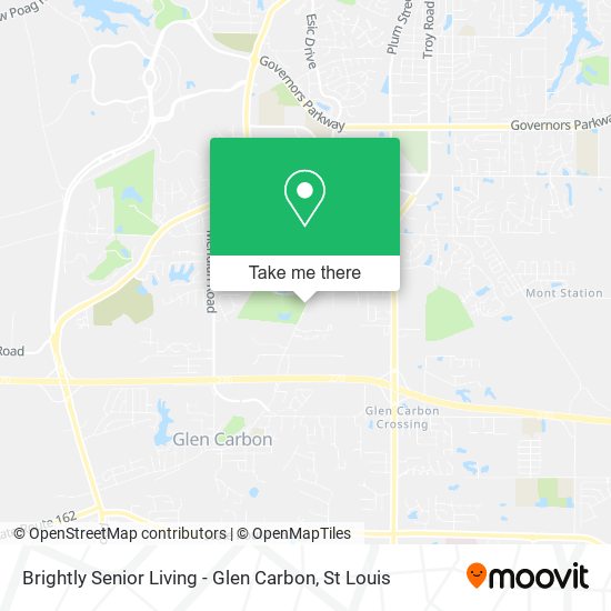 Brightly Senior Living - Glen Carbon map