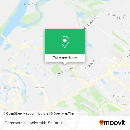 Commercial Locksmith map
