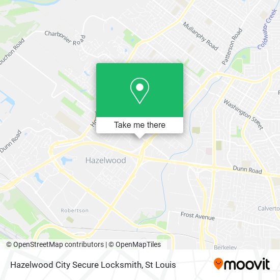 Hazelwood City Secure Locksmith map