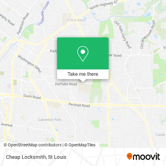 Cheap Locksmith map