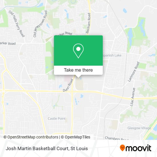 Mapa de Josh Martin Basketball Court