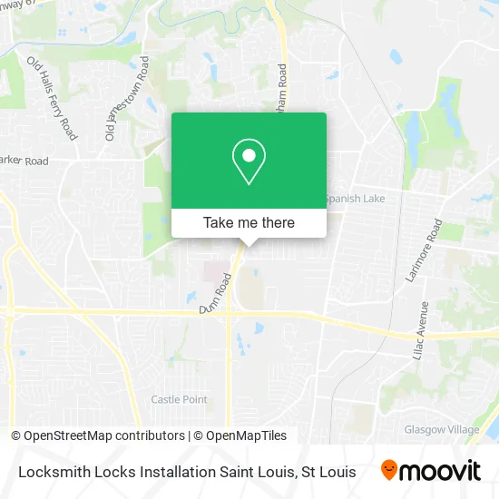 Locksmith Locks Installation Saint Louis map