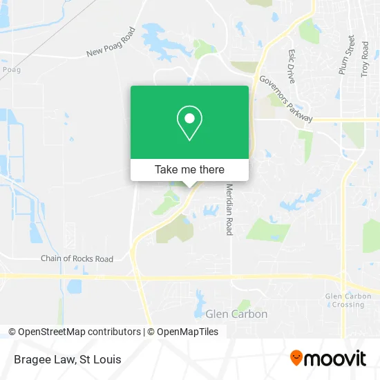 Bragee Law map