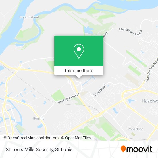 Mapa de St Louis Mills Security