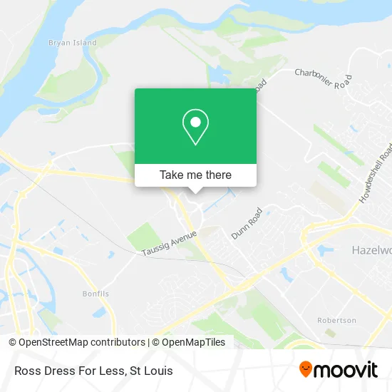 Ross Dress For Less map