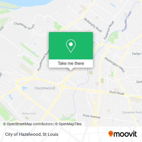 City of Hazelwood map