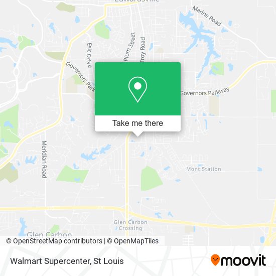 Mapa de Walmart Supercenter