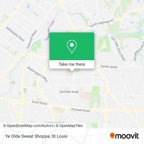 Mapa de Ye Olde Sweat Shoppe