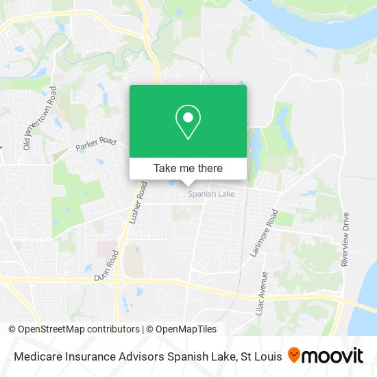 Medicare Insurance Advisors Spanish Lake map