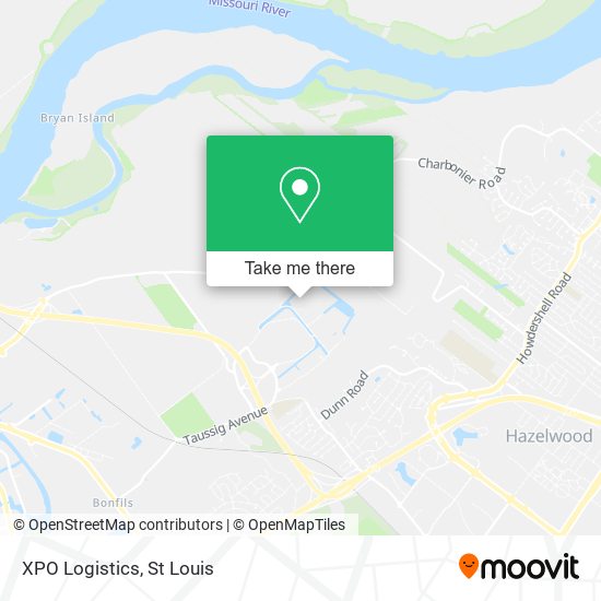 XPO Logistics map