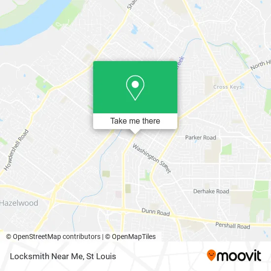 Locksmith Near Me map