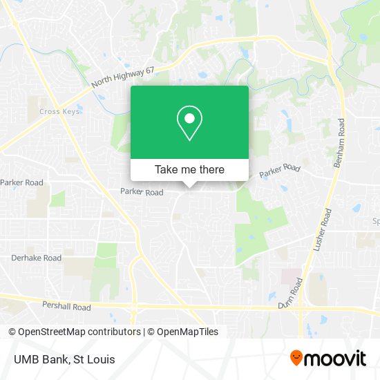 UMB Bank map