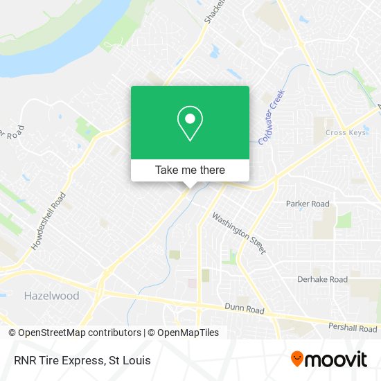 RNR Tire Express map