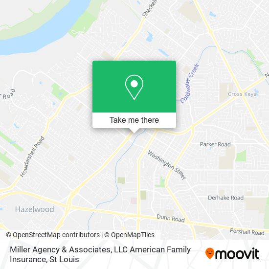 Miller Agency & Associates, LLC American Family Insurance map