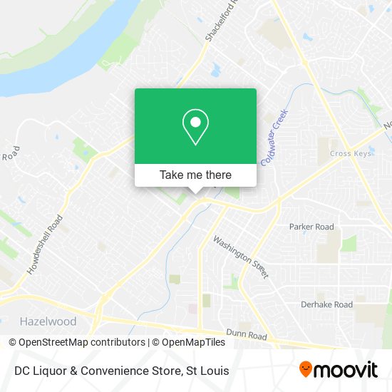 DC Liquor & Convenience Store map