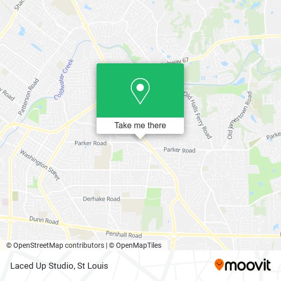 Mapa de Laced Up Studio